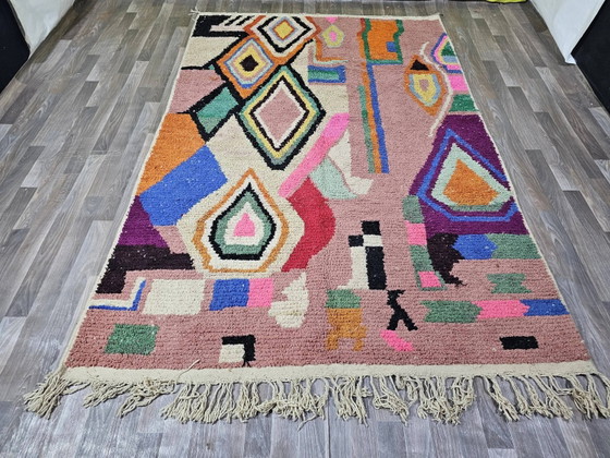 Tapis traditionnel fait main 250cm x 150cm Marocain – Wool (photo 3 of 11)