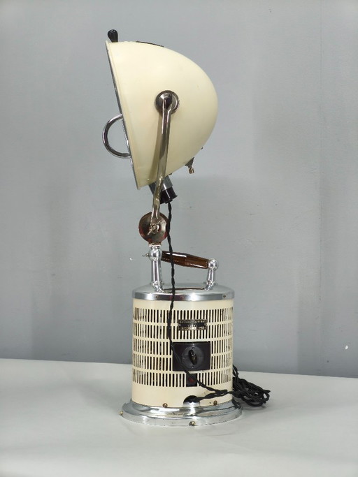 Original Hanau Bauhaus Adjustable Table Lamp, Czechoslovakia