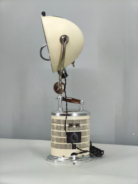 Image 1 of Original Hanau Bauhaus Adjustable Table Lamp, Czechoslovakia