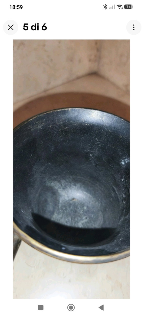 Antieke massief houten vijzel en stamper, handgemaakt keukengereedschap – Keukenaccessoires, Wood (photo 5 of 5)