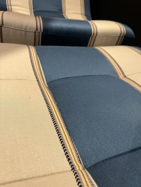 Image 1 of 1x Draaifauteuil + hocker