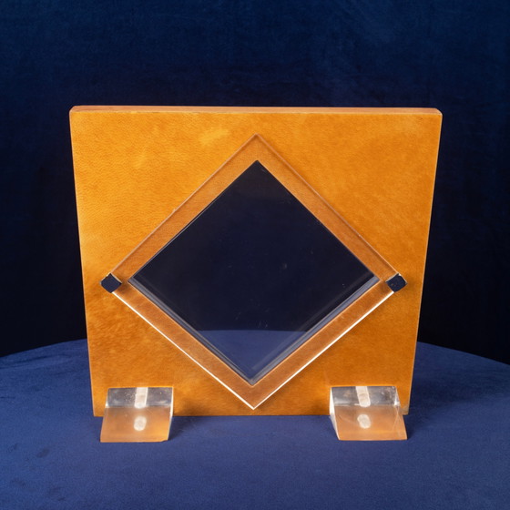 Giorgio Tura Natuurlijk Perkament en Plexiglas Fotolijst voor Tura Milano, 1980 – Lijsten, Leather, Modern (photo 12 of 16)