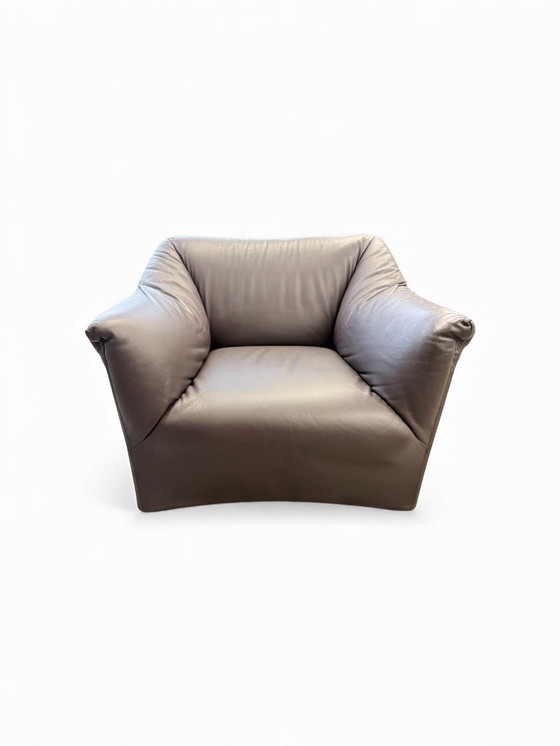 Image 1 of Silla Tentazione de cuero de Mario Bellini para Cassina, años 70