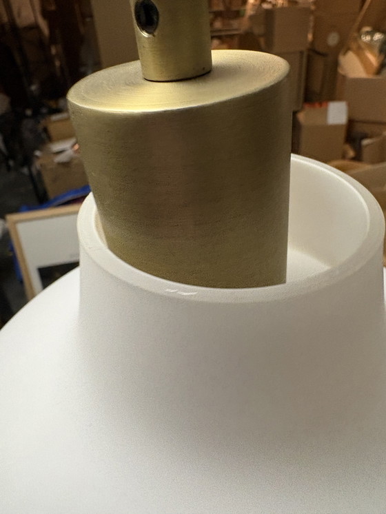 Image 1 of Lámpara de latón antigua Nuuck Finn Messing nueva