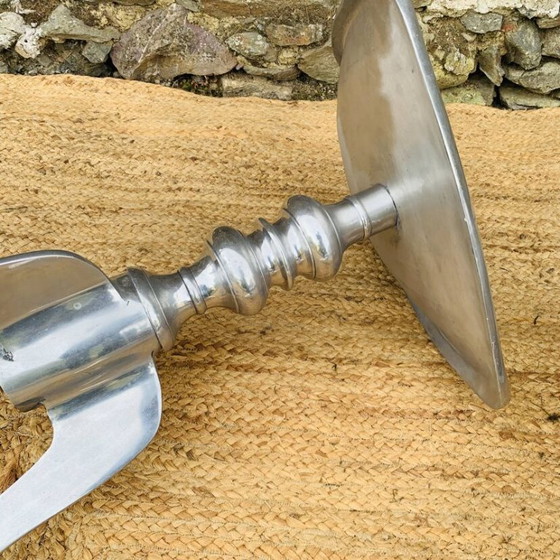 Image 1 of Coppia di sgabelli in alluminio