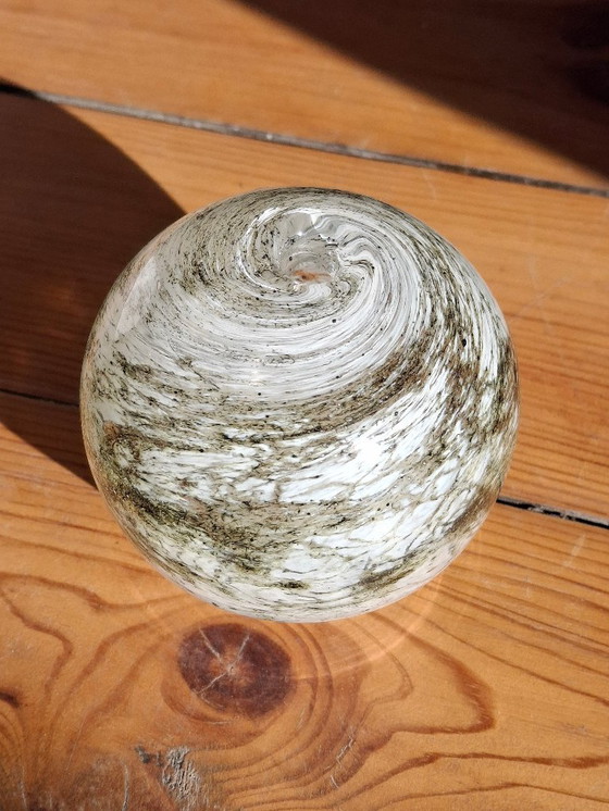 Image 1 of Yonel Faure blown glass soliflore vase, signed