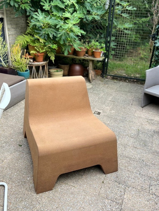 Image 1 of Silla de diseño holandés Ameba con aspecto de corcho