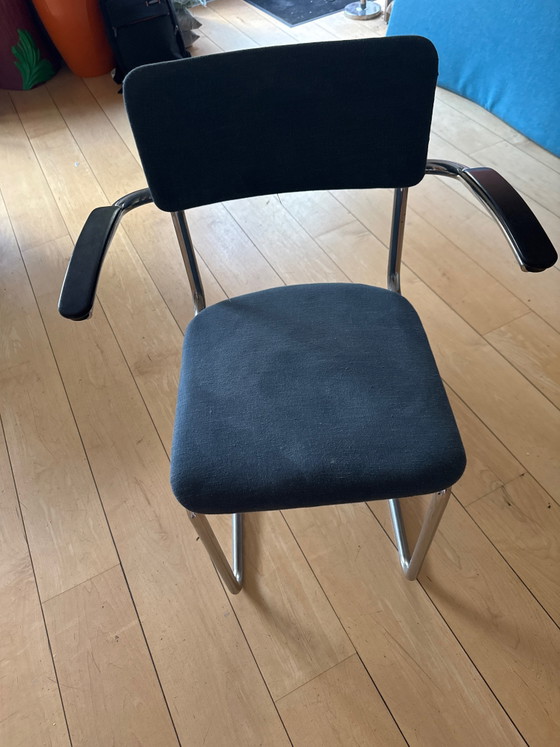 Gispen Bureaustoel Hoffmann (Model 352) – Bureaustoelen, Chrome, Metal (photo 5 of 5)