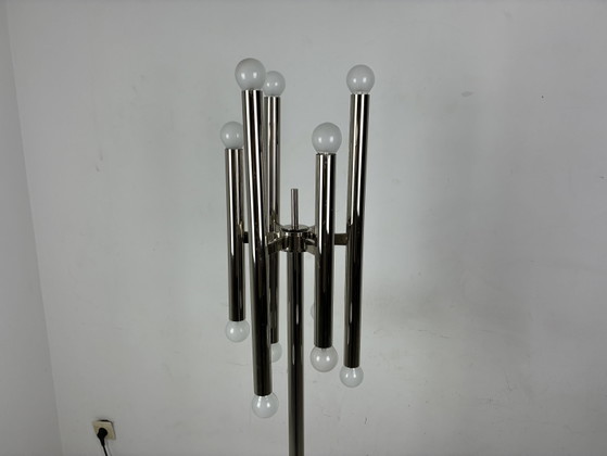 Lampada da Terra Vintage Cromata 12 Punti Luce – Lampade da terra, Chrome (photo 9 of 15)