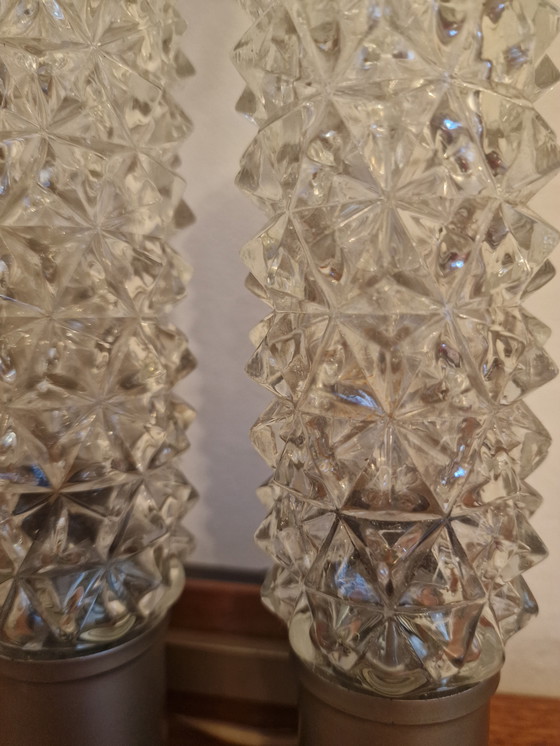 Image 1 of Preciosa lámpara de pared de Orrefors Kalmar.