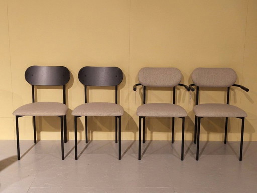 Studio HENK stoelen Oblique (set van 4)