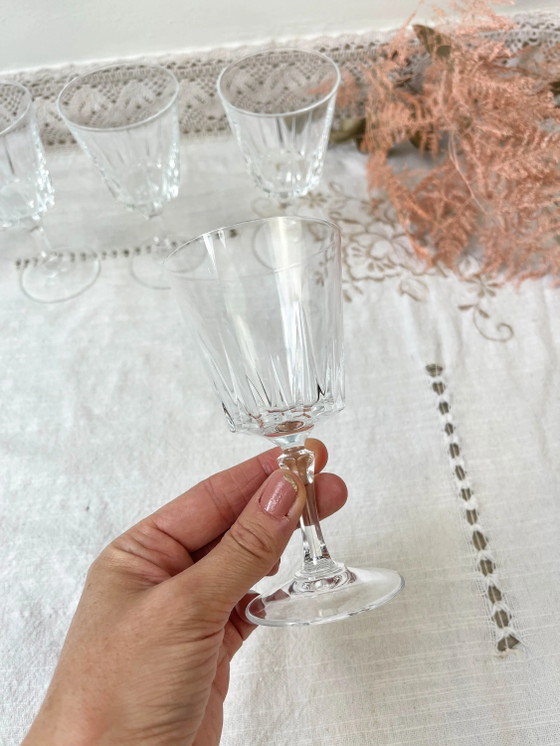 6 Bicchieri da Vino Bianco Cristal D'Arques VERSAILLES – Bicchieri e caraffe, Crystal (photo 7 of 10)