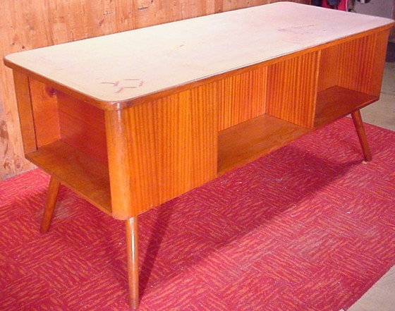 Image 1 of Mostrador de caoba de diseño, mueble de tienda, muebles antiguos, bar