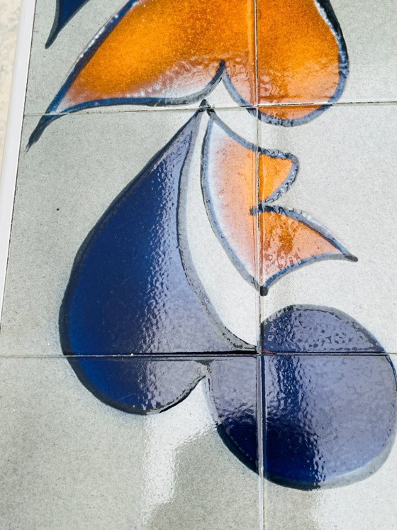 Tavolino Metakore in ceramica Vallauris, firmato Cedem – Tavolini da caffè, Chrome (photo 10 of 18)