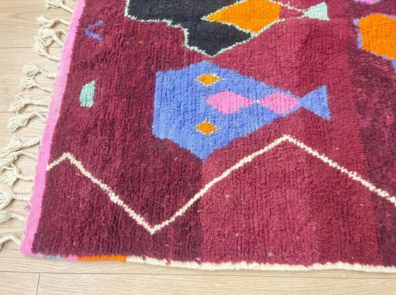 Autentico tappeto berbero marocchino tessuto a mano, 250 cm x 150 cm – Tappeti, Wool (photo 6 of 6)