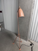 Lampada Gubi Gardhoppa rossa vintage