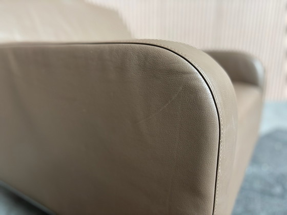 Leolux B Flat Poltrona Pelle Marrone PULITA – Poltrone (photo 9 of 10)