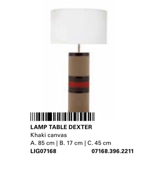 Image 1 of Eichholtz Lamp With Shade And Umbrella Stand