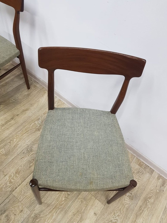 Chaises Mid-Century No. 603 de Lübke, années 1960, Lot de 5 – Chaises de salle à manger, Mid Century Modern (photo 7 of 17)