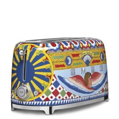 Smeg x Dolce & Gabbana "Sicily Is My Love" 4-Slice Toaster