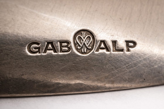 Image 1 of Vintage Swedish Alpaca Napkin Ring – "Nils Holgersson" by GAB – 1960s