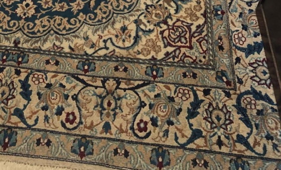 Tappeto persiano Nain con seta 287 × 173 cm con certificato – Tappeti, Lana (photo 5 of 5)