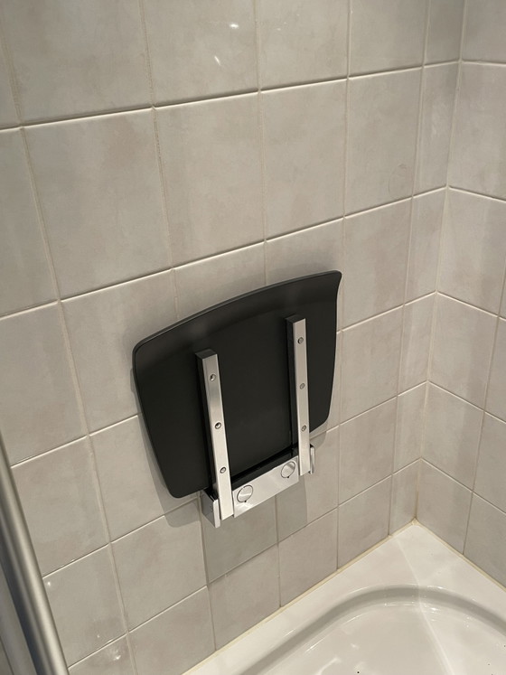 Luxuriöser Duschstuhl – Hocker, Metal, Plastic (photo 4 of 12)