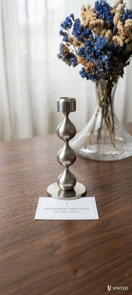 Bougeoir vintage Hugo Asmussen – design Hugo Asmussen, Bougeoirs et chandeliers, Métal (photo 2 of 6)