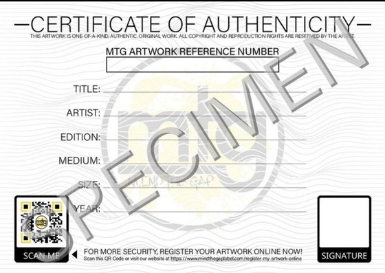 Image 1 of Aiiroh Nude Kaleidoscopy 1/1 Met Certificaat