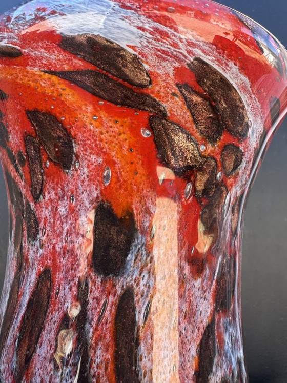 Image 1 of Antique Murano glass vase