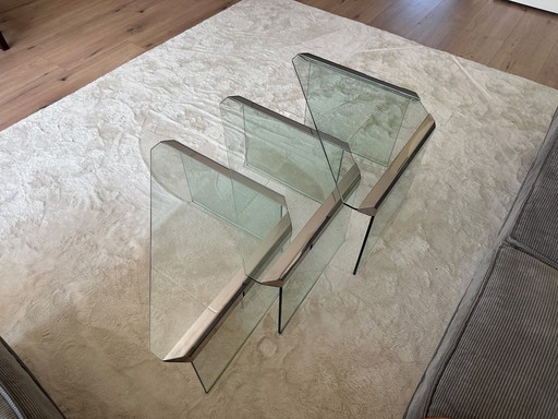 Triangular set from the 1970s - design Pierangelo Gallotti for Gallotti & Radice