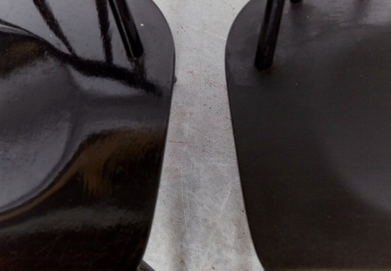 Image 1 of Esszimmerstühle Modell Fanett von Ilmari Tapiovaara für Asko, 1950er Jahre, 3er-Set