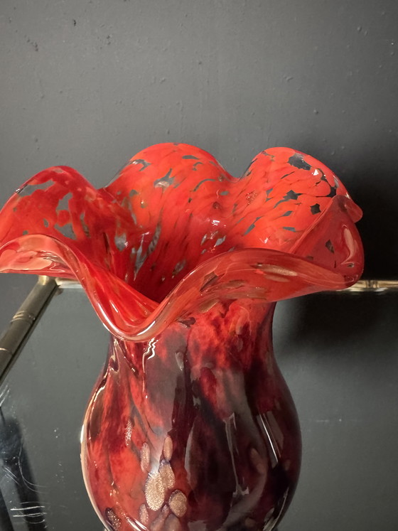 Image 1 of Murano glass vase from the 1970s