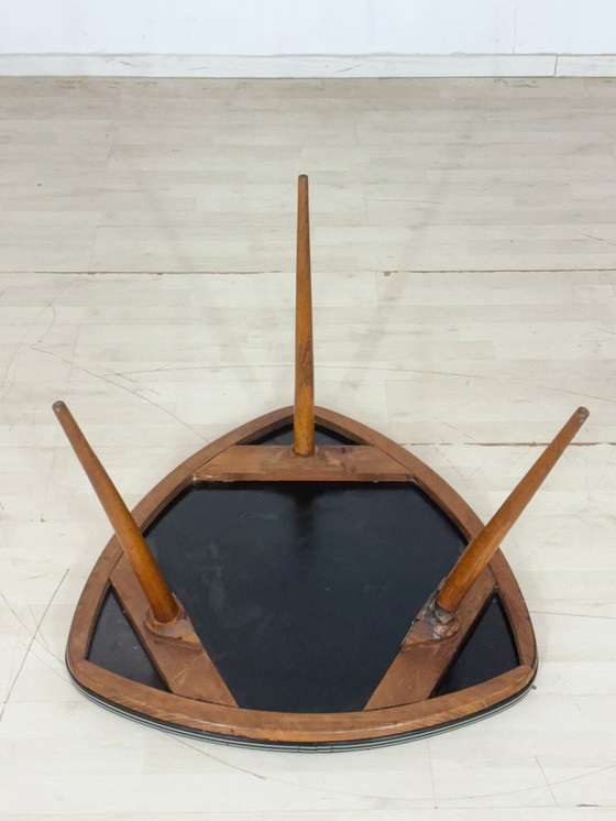 Image 1 of Beautiful vintage coffee table / living room table / kidney-shaped table / side table, mid-century style.