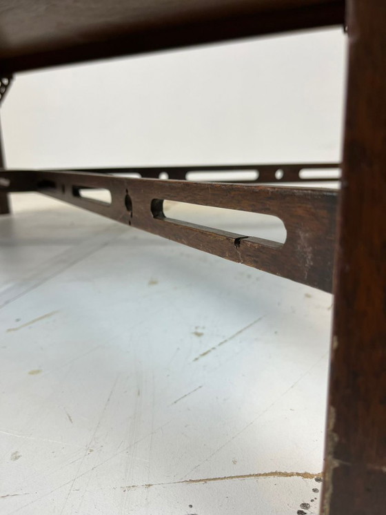 Image 1 of Mesa de cóctel de caoba estilo Chippendale chino