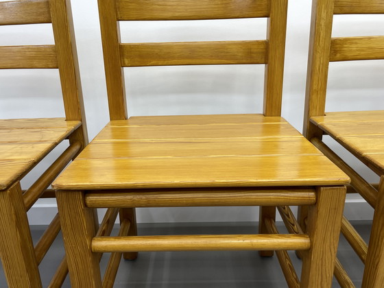 Image 1 of Set vintage di 4 sedie "Stable" di Karin Mobring per IKEA, 1977