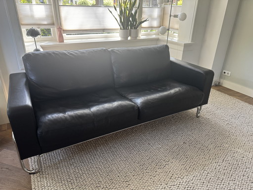 Gispen AD 3 schwarzes Toledo-Leder