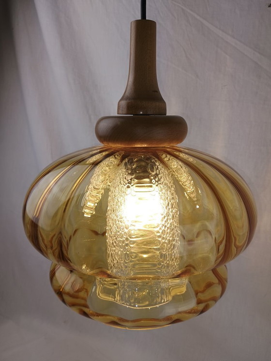 Image 1 of Vintage Scandinavische Orrefors hanglamp – Carl Fagerlund – Zweden, jaren 60