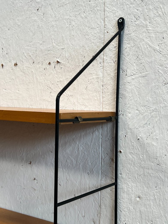 Appendiabiti da parete vintage, String, Svezia, anni '70 – Scaffali a muro, Wood (photo 4 of 13)