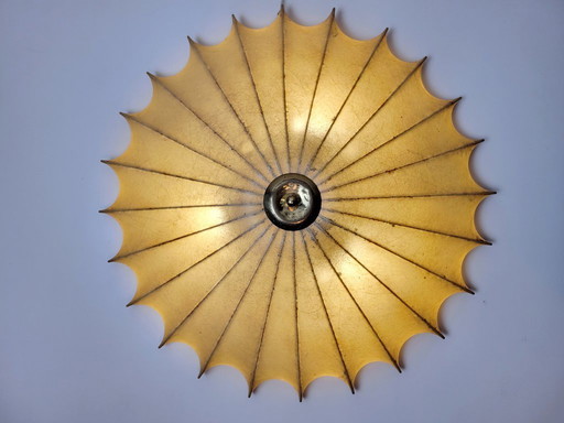 Vintage Cocoon ceiling lamp by Friedel Wauer for Goldkant Leuchten