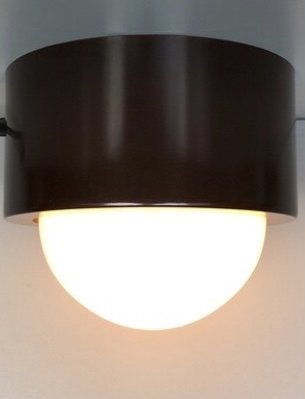Image 1 of Vintage plafondlamp - wandlamp Mushroom - Mid Century