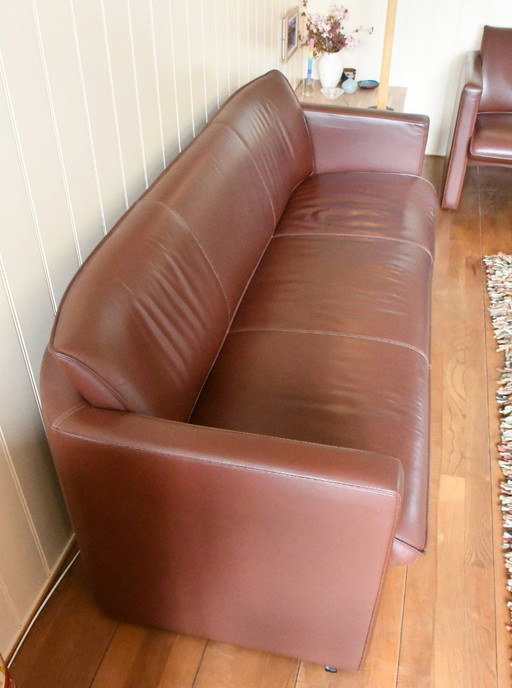 Fiabo, 3 en 2 zitsbank van Leolux – bankstel, Leather (photo 2 of 5)