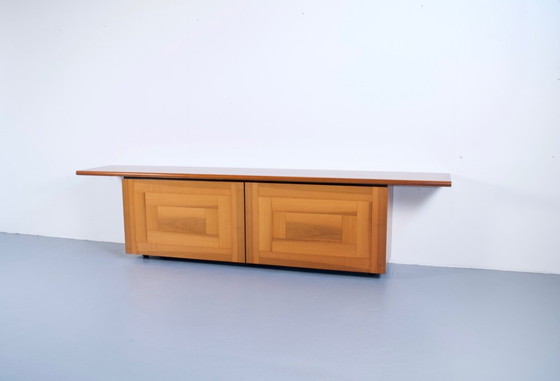 Image 1 of SHERATON SIDEBOARD GIOTTO STOPPINO & LODOVICO ACERBIS EXOTIC WOOD ACERBIS PUBLISHER 1977