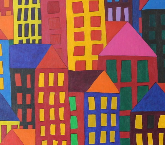 Image 1 of Large painting 'home too' ~2009