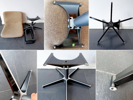 Image 1 of Gispen Vintage Armchair / Office chair - Dutch Design - Excellent état - Mid Century - Swivel