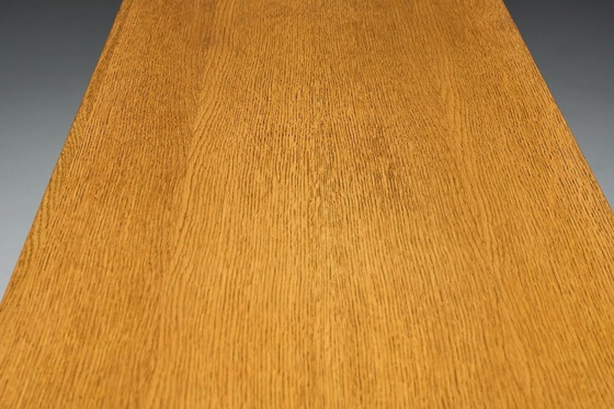 Image 1 of Armadio brutalista in quercia, Belgio, anni '60