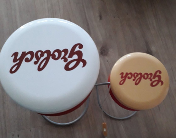 Image 1 of Grolsch lamp and stool