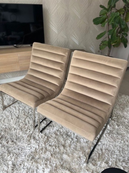 Set di 2 sedie da salotto Thompson di Riviera Maison