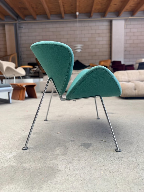Rodaja de naranja Artifort (verde) – Sillones, Textile, Metal (photo 11 of 12)