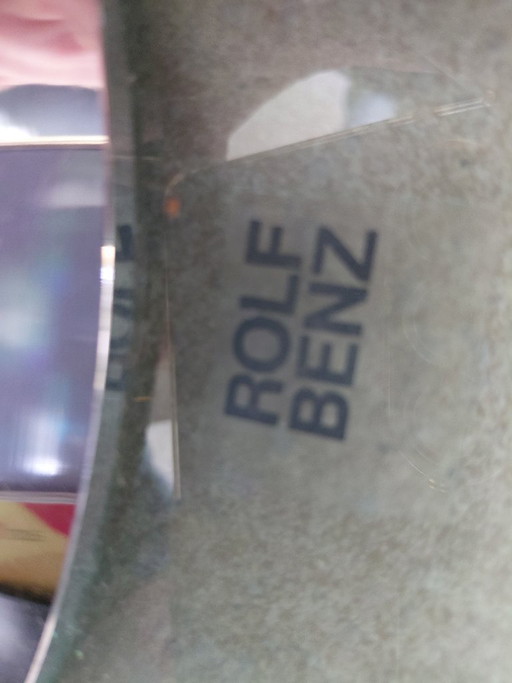 Mesa redonda de cristal Rolf Benz (140 cm) – eettafels, Glass, Metal (photo 2 of 5)